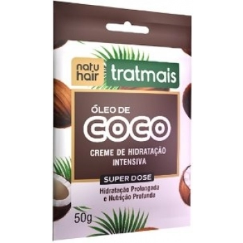 TRAT CAP SACHE NATU HAIR SOS 50G TRATMAIS OLEO DE COCO