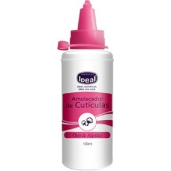 AMOLECEDOR DE CUTICULAS IDEAL 100ML OLEO ALGODAO