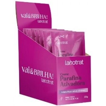 CR DE PARAFINA LABOTRAT VAI E BRILHA 20G C/12 ATIVADORA BETERRABA/BURITI