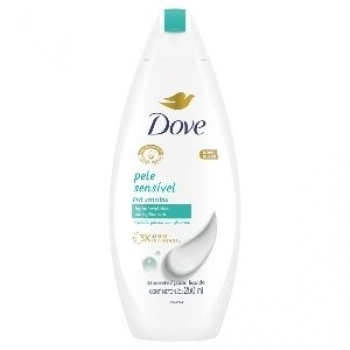 SAB DOVE 250ML LIQ GLICERINA PELE SENSIVEL