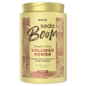 CR PENT BOOM SEDA 1KG VOLUMAO POWER OLEO NUTRITIVO/COCO/ABACATE
