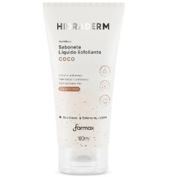 SAB LIQ FARMAX HIDRADERM 180ML ESFOL CORPO/ROSTO COCO