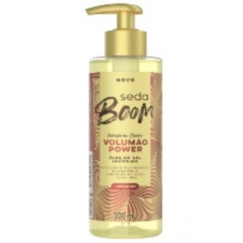 OLEO GEL SEDA BOOM 190ML LEVISSIMO VOLUMAO POWER OLEO COCO/GLICERINA