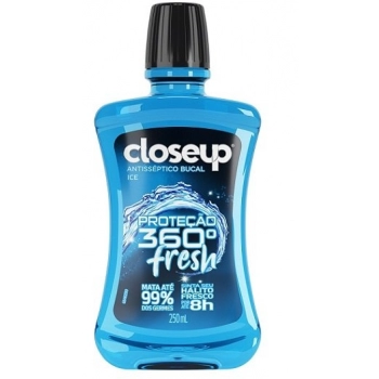 ENX BUCAL CLOSEUP C/ ALCOOL 250ML ICE