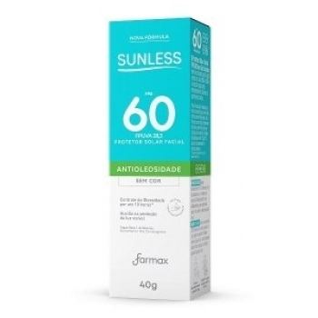 PROT SOLAR FACIAL SUNLESS FARMAX 40G FPS60 SEM COR