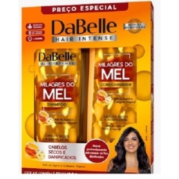 KIT DABELLE SH 250ML+COND 175ML MILAGRES DO MEL