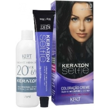 TINT KERATON SELFIE 3.0 CASTANHO ESCURO