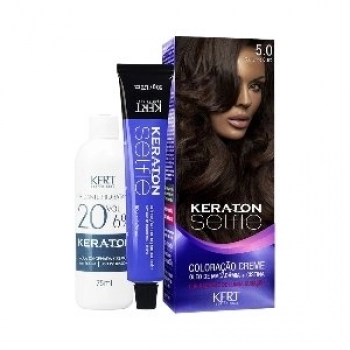 TINT KERATON SELFIE 5.0 CASTANHO CLARO