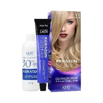 TINT KERATON SELFIE 9.0 LOURO MUITO CLARO