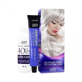 TINT KERATON SELFIE 12.11 LOURO ESPECIAL CINZA INTENSO