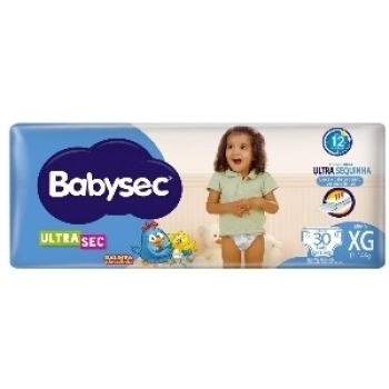FRALDA BABYSEC ULTRA MEGA TAM XG C/30