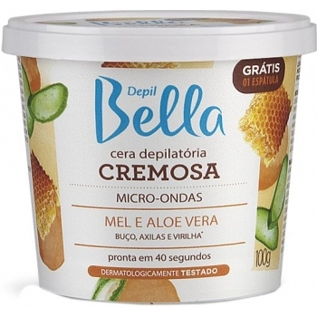 CERA MICROONDAS DEPIL BELLA 100GR MEL
