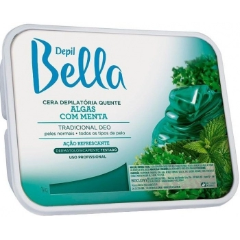 CERA QUENTE DEPIL BELLA 1KG ALGAS