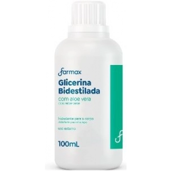 GLICERINA BIDESTILADA FARMAX 100ML ALOE VERA