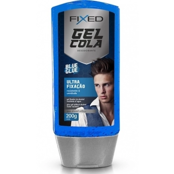 GEL COLA FIXED 200GR AZUL