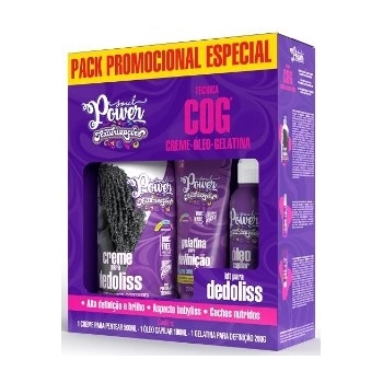 PACK CAP SOUL POWER COG CR DEDOLISS/OLEO E GELATINA TEXTURIZACOES