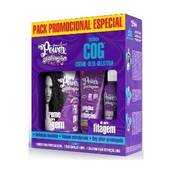 PACK CAP SOUL POWER COG CR FITAGEM/OLEO E GELATINA TEXTURIZACOES