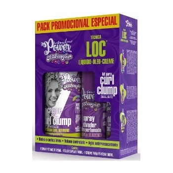 PACK CAP SOUL POWER LOC SPRAY/OLEO E CR TESOURINHA TEXTURIZACOES