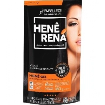 GEL HENE RENA 180GR PRETO CAFÉ