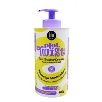 MANTEIGA MODELADORA CAP LOLA 480G PLOT TWIST NUT BUTTER CREAM