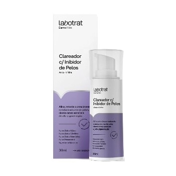CLAREADOR C/ INIBIDOR DE PELOS LABOTRAT DERMO SKIN 30ML AXILA/VIRILHA
