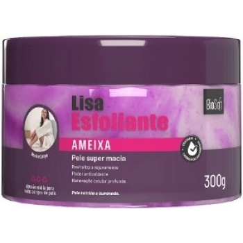ESFOLIANTE CORPORAL SOFT HAIR BIOSOFT LISA 300G AMEIXA
