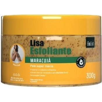 ESFOLIANTE CORPORAL SOFT HAIR BIOSOFT LISA 300G MARACUJA