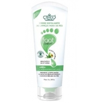 ESFOLIANTE P/ PES FLORES E VEGETAIS 200G UREIA MENTOL