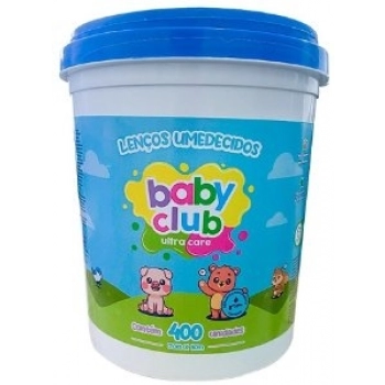 LENCO UMED BABY CLUB BALDE C/ 400UN AZUL