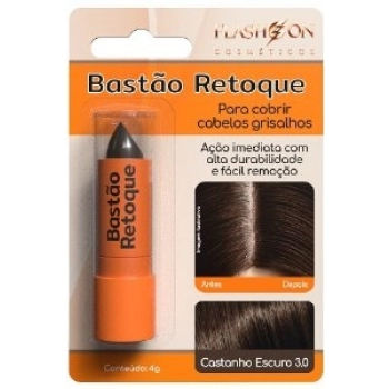 RETOQUE BASTAO FLASH ON BL 4G 3.0 CASTANHO ESCURO
