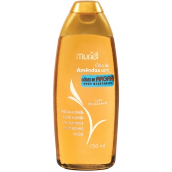 OLEO CORPORAL MURIEL 150ML AMENDOA COM ARGAN