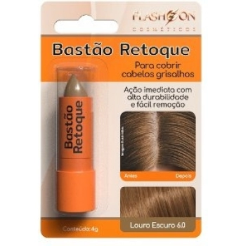 RETOQUE BASTAO FLASH ON BL 4G 6.0 LOURO ESCURO