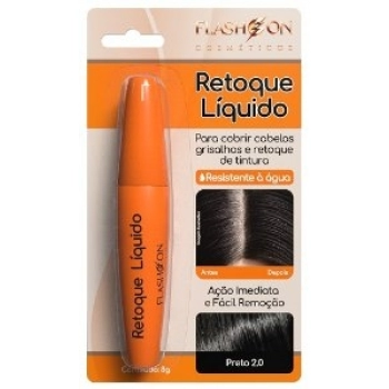 RETOQUE LIQUIDO FLASH ON BL 8G 2.0 PRETO
