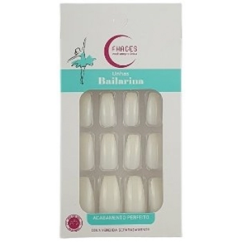 UNHAS FHACES BAILARINA C/28 NATURAL