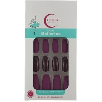 UNHAS FHACES BAILARINA C/56 AMETISTA BRILHO E FOSCO