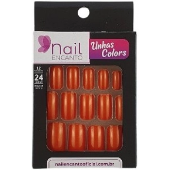 UNHAS FHACES NAIL ENCANTO COLORS LONGA C/24 CORAL