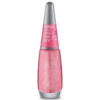 ESM IMPALA VIVA AME & BRILHE GLITTER 3D 7,5ML NINGUEM ME SEGURA CX 6.0