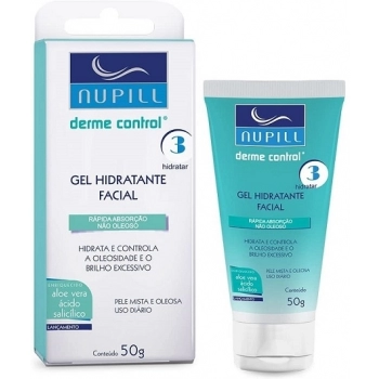 HIDR FACIAL GEL NUPILL 50G DERME CONTROL