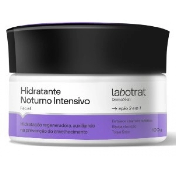 HIDR FACIAL LABOTRAT DERMO SKIN 100G NOTURNO INTENSIVO TODO TIPO