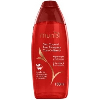 OLEO CORPORAL MURIEL 150ML ROSA MOSQUETA COM COLAGENO