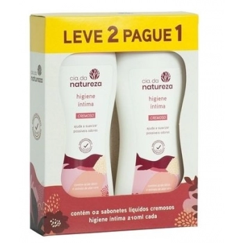 SAB LIQ INTIMO CIA DA NATUREZA 210ML CREMOSO - L2P1