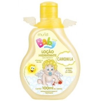 LOCAO HIDR MURIEL BABY 100ML CAMOMILA