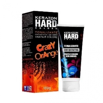 TONALIZANTE HARD COLORS KERATON 100GR CRAZY ORANGE