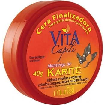 CERA FINALIZ CAP MURIEL 40GR MANTEIGA DE KARITE