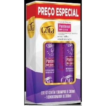 KIT SH+COND GOTISSIMA 300ML PANTENOL/MEL/QUINOA ( C DE BALSAMO )