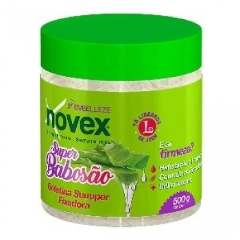 GELATINA CAP NOVEX 500G SUPER BABOSAO FIXADORA