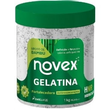 GELATINA CAP NOVEX 1KG BROTO DE BAMBU FORTALECEDORA
