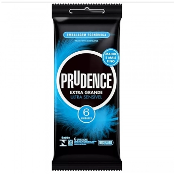 PRESERV PRUDENCE C/6 EXTRA GRANDE ULTRA SENSIVEL