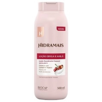 LOCAO DES HIDR.HIDRAMAIS 500ML CEREJA E AVELA