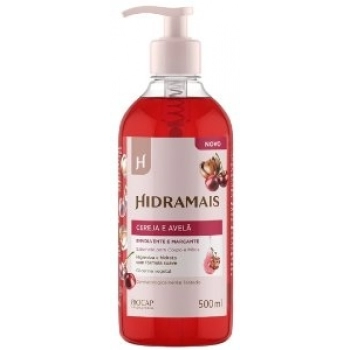 SAB LIQ ANTIBAC HIDRAMAIS 500ML CEREJA E AVELA